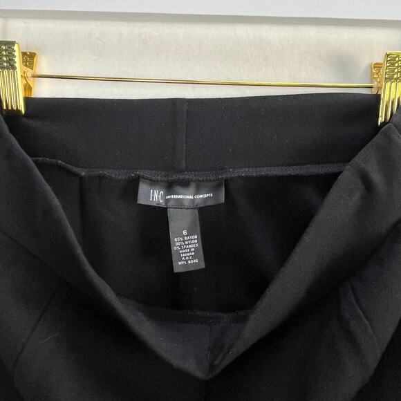 Lot of 2 INC Int Concepts Black & Blue Stretch Dress Pants Front Seam Size 6 - Picture 8 of 11